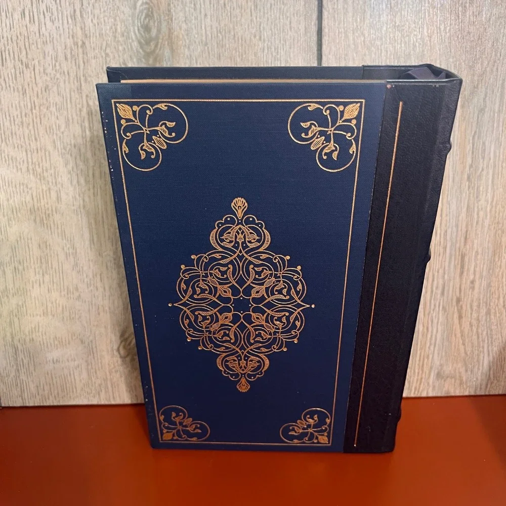 Franklin Library Madame Bovary Gustave Flaubert Heirloom Library 1979 Gilt Blue